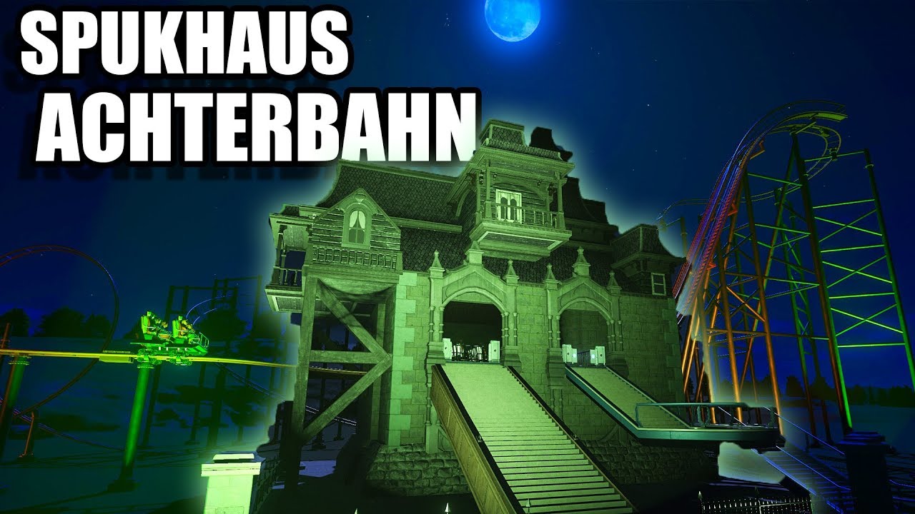Planet Coaster - SPOOKYTOWN #4 - EINE SPUKHAUS ACHTERBAHN ENTSTEHT  - Let's Play German/Deutsch