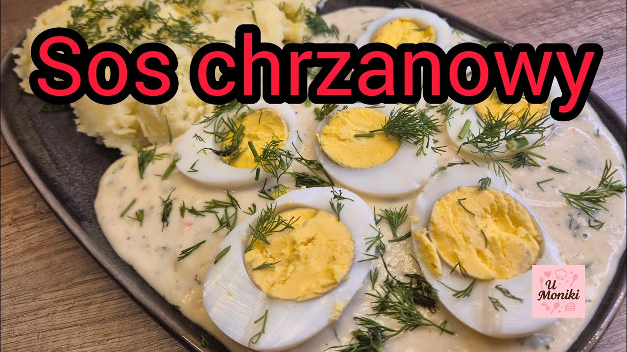 Najlepsze jajka w sosie chrzanowym - prosty przepis na Wielkanoc #przepis #jajka #Wielkanoc #smaczne