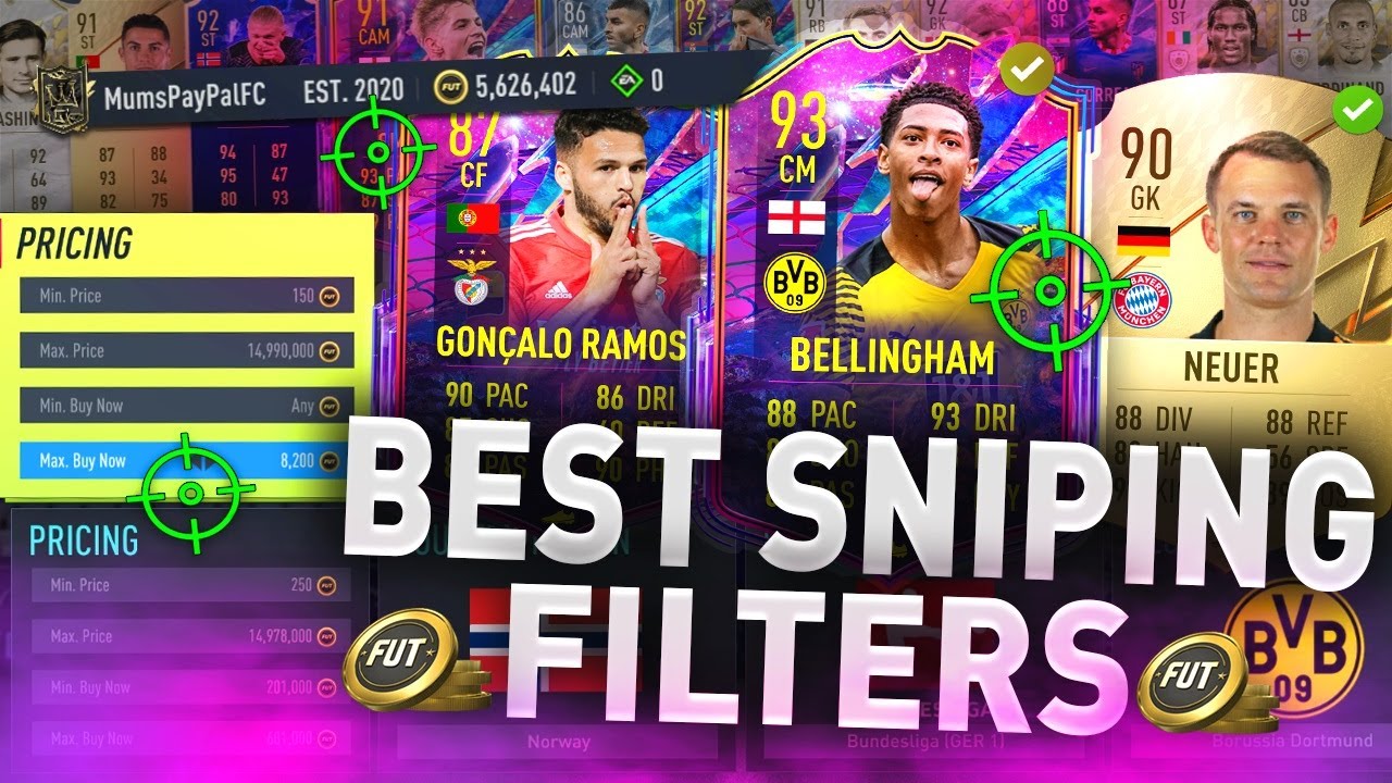 WOW! 🥳 BEST SNIPING FILTERS #122 *MAKE 250K QUICKLY* (FIFA 22 BEST SNIPING FILTERS TO MAKE COINS)