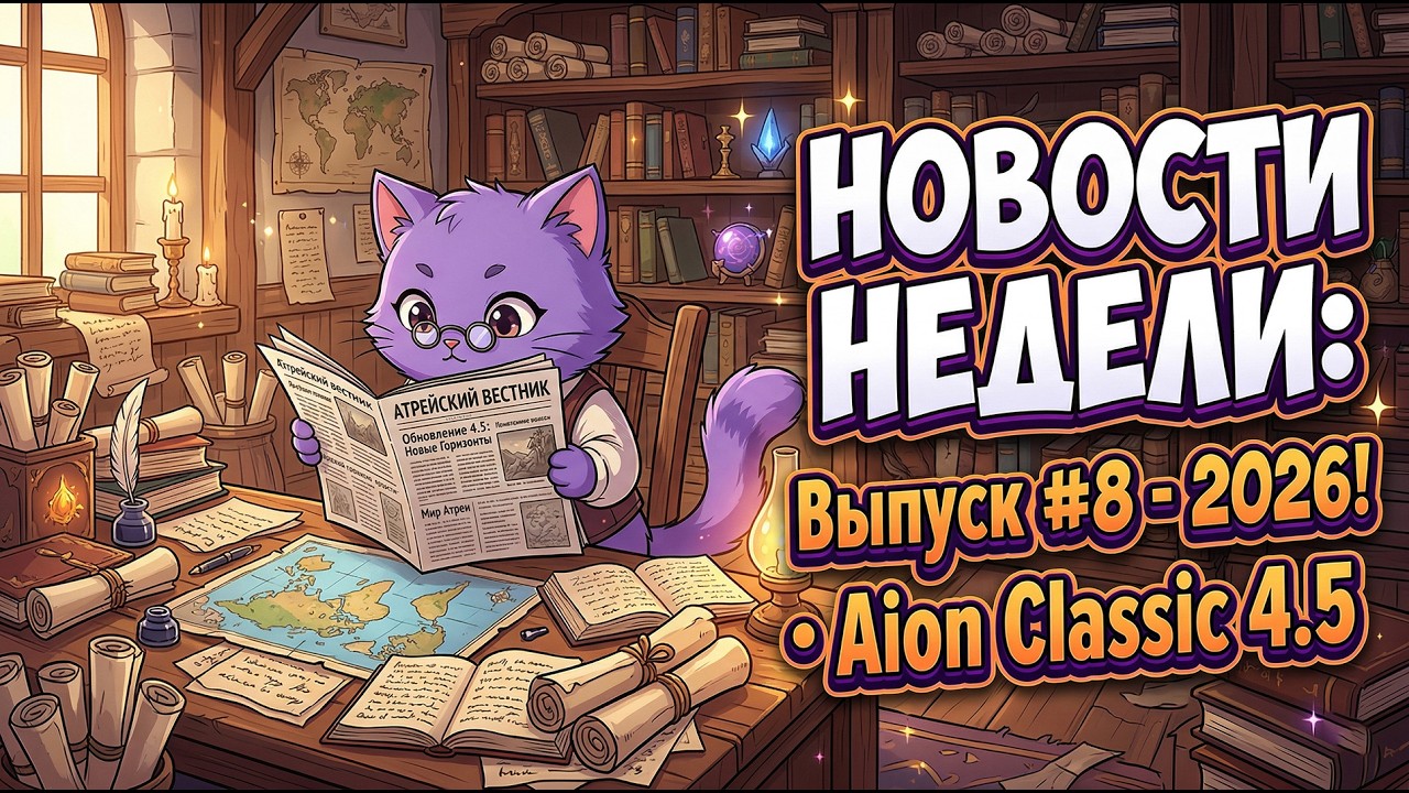 СМОТРИМ 5.0! &bull; Улучшили ИВЕНТ! &bull; Новости недели: Выпуск #8 - 2026! &bull; Aion Classic 4.5