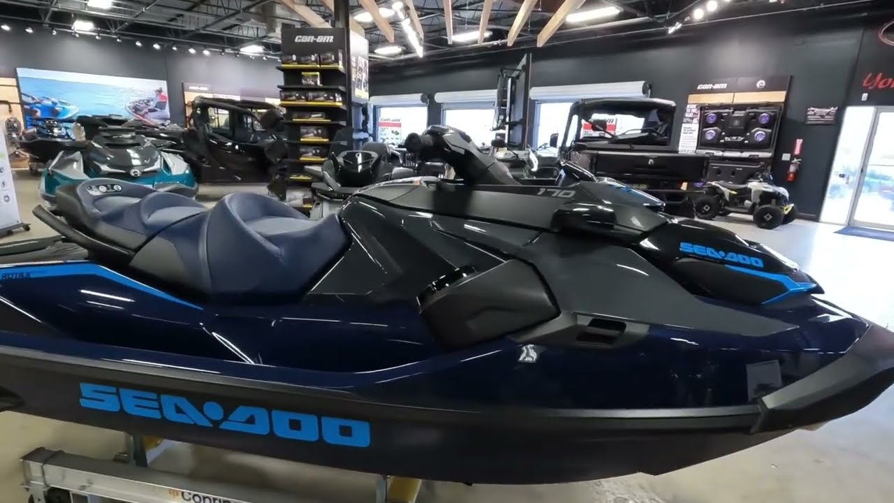 New Blue 2026 Sea-Doo GTX 170 Tech, Audio, iDF, iBR Personal Watercraft For Sale In Port Richey, FL