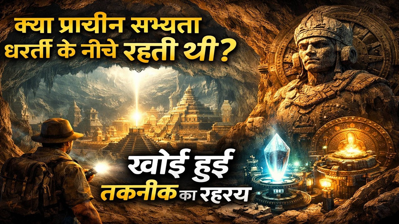 क्या प्राचीन सभ्यता धरती के नीचे रहती थी खोई हुई तकनीक का रहस्य
