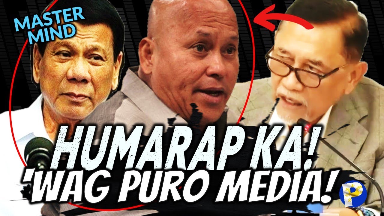 ABANTE hinamon si BATO na humarap sa House hearing! Lalong diniin na MASTERMIND si Duterte!