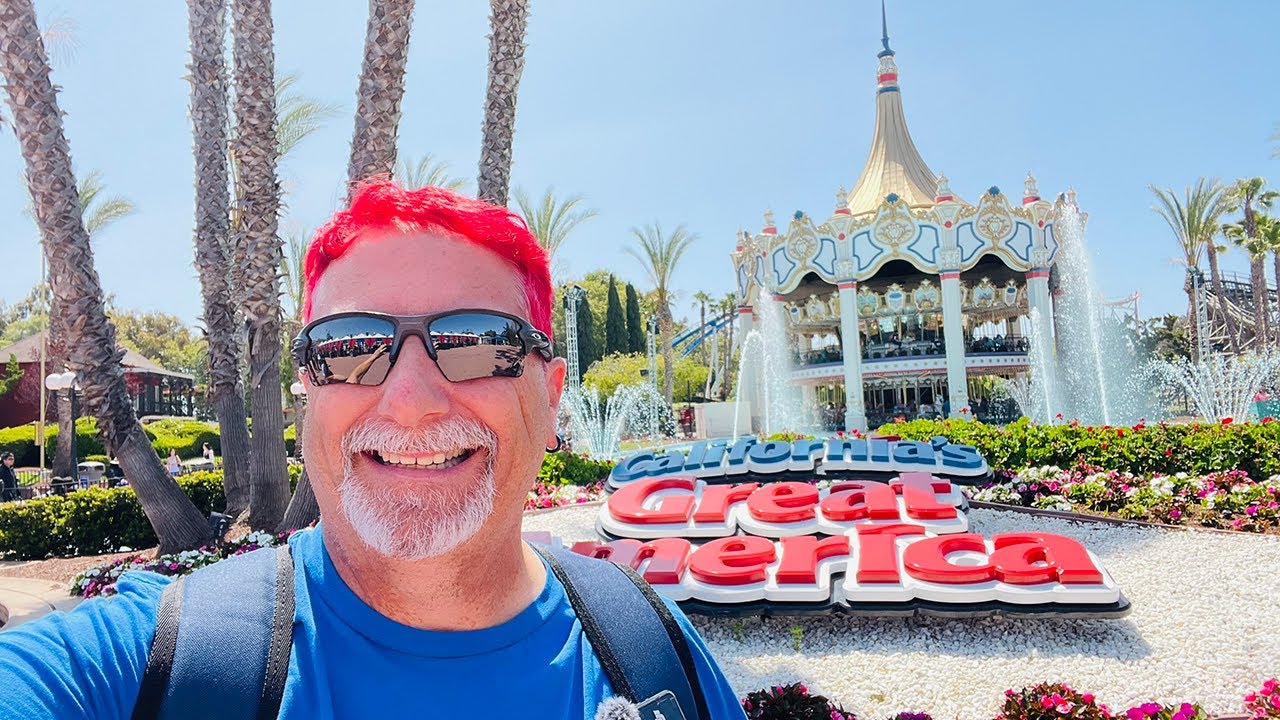 An Evening Weekday Visit to California Great America