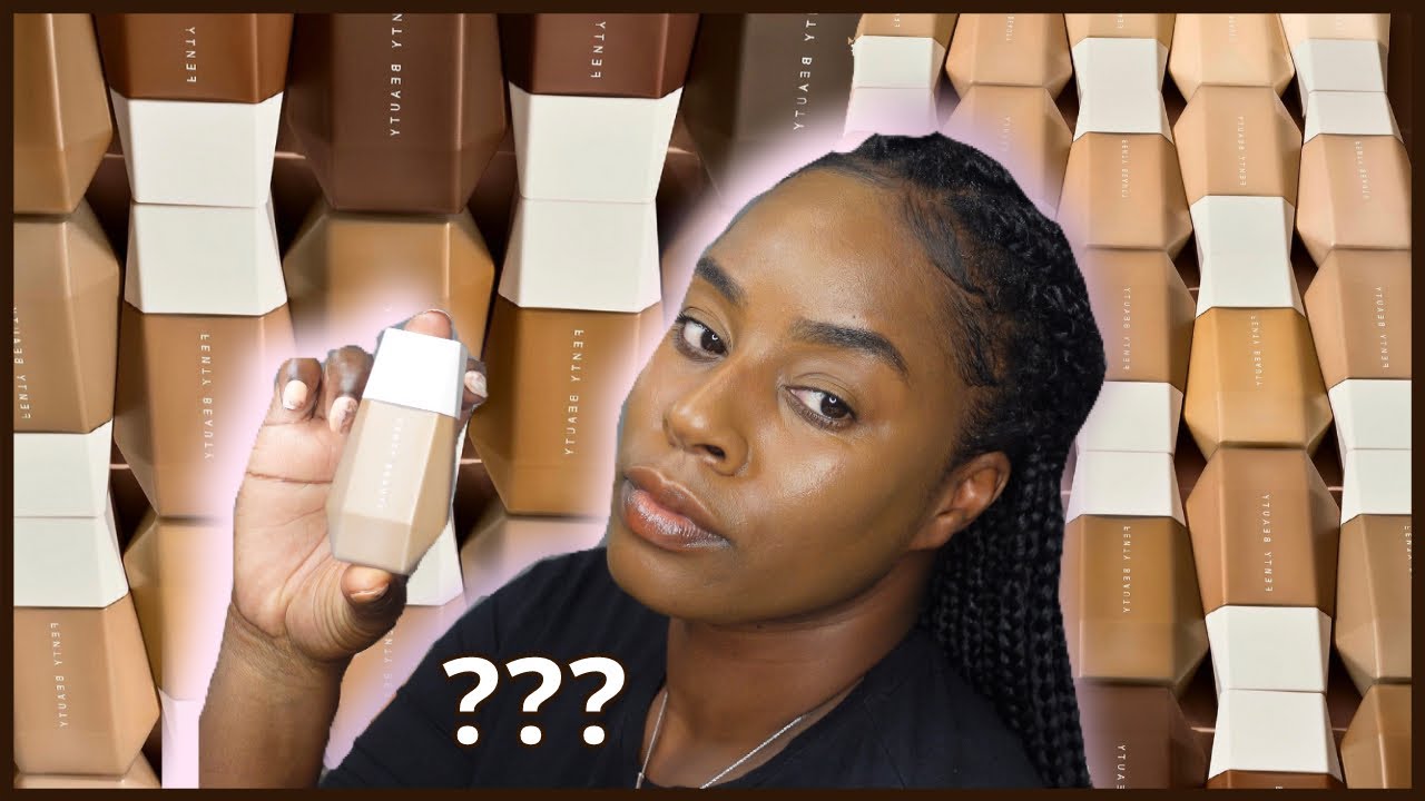FENTY BEAUTY // Eaze Drop Blurring Skin Tint // shades : 18 , 19 , 20 , 21 & 22  // Dark Skin