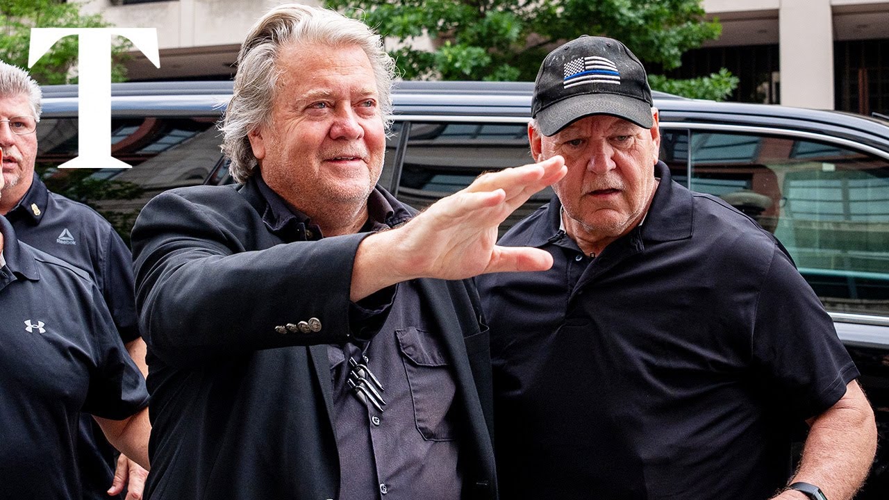 LIVE: Steve Bannon reports to prison in Connecticut
