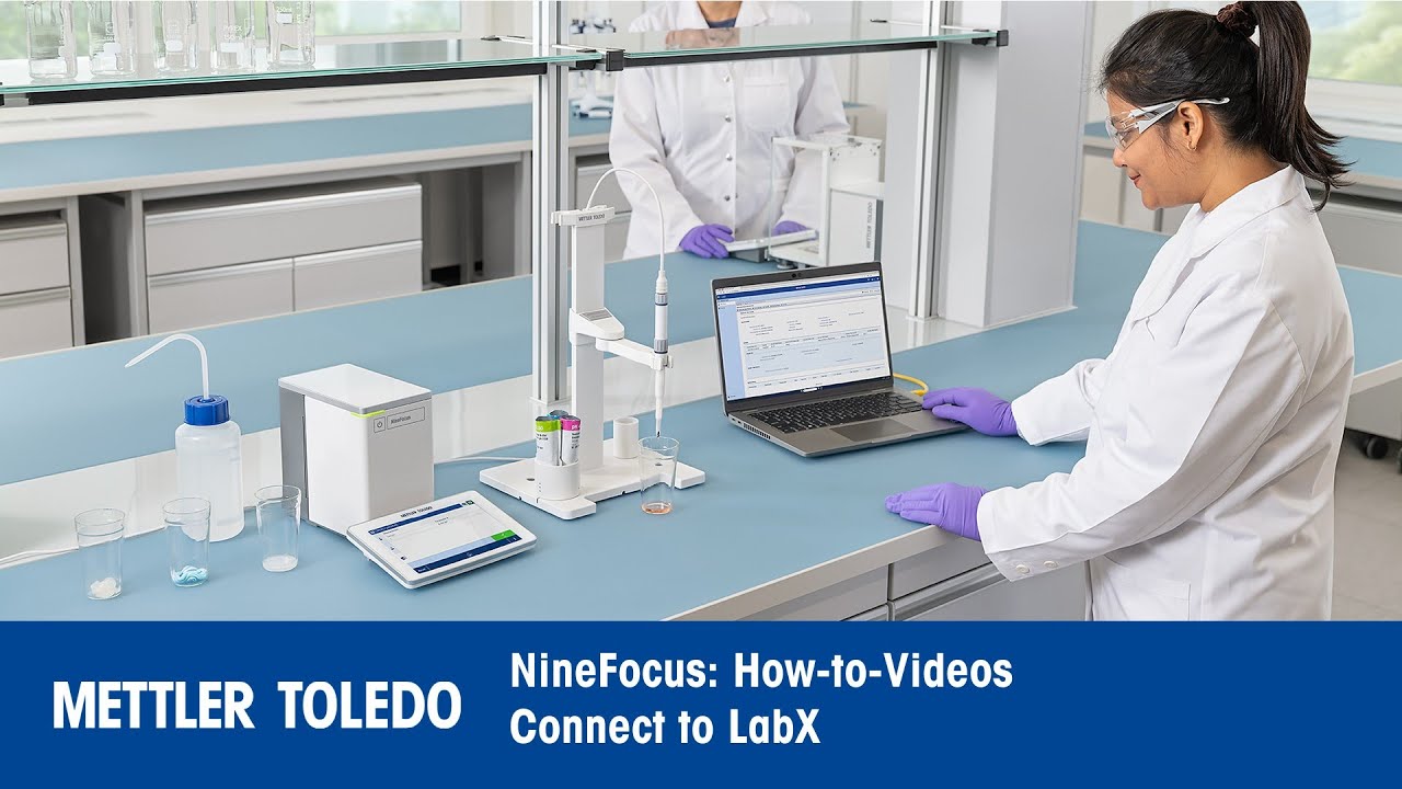 How-to Connect to LabX I NineFocus pH Measurement System