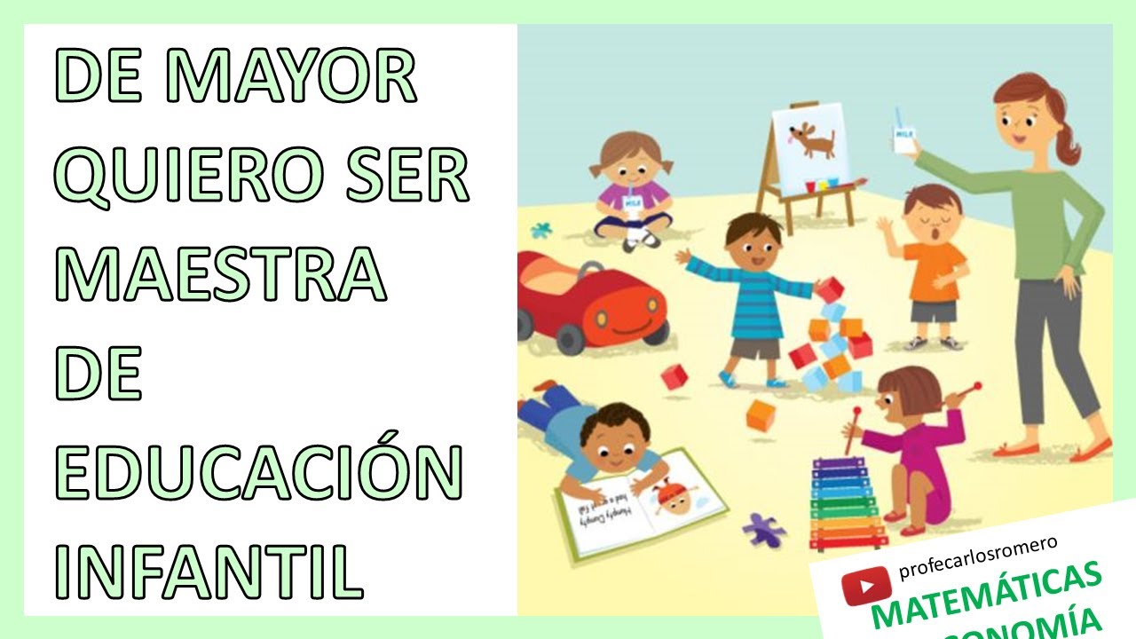 Educaci&oacute;n infantil 🤷 &iquest;Qu&eacute; hago? 🤷 &iquest;GRADO superior O CARRERA universitaria?