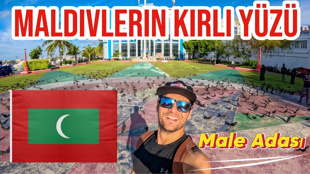 Maldivler'in Kirli Y&uuml;z&uuml; ★ Her Yer &Ccedil;&ouml;p Dolu ★ Male Adası