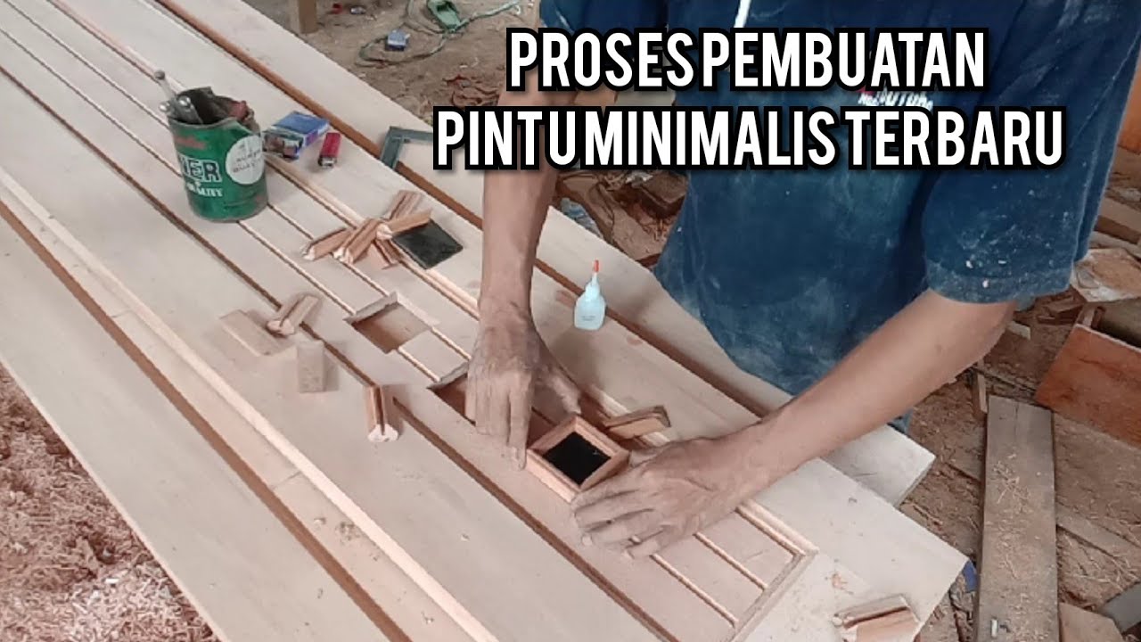 Tren masakini pintu minimalis buka dua|KupuTarung