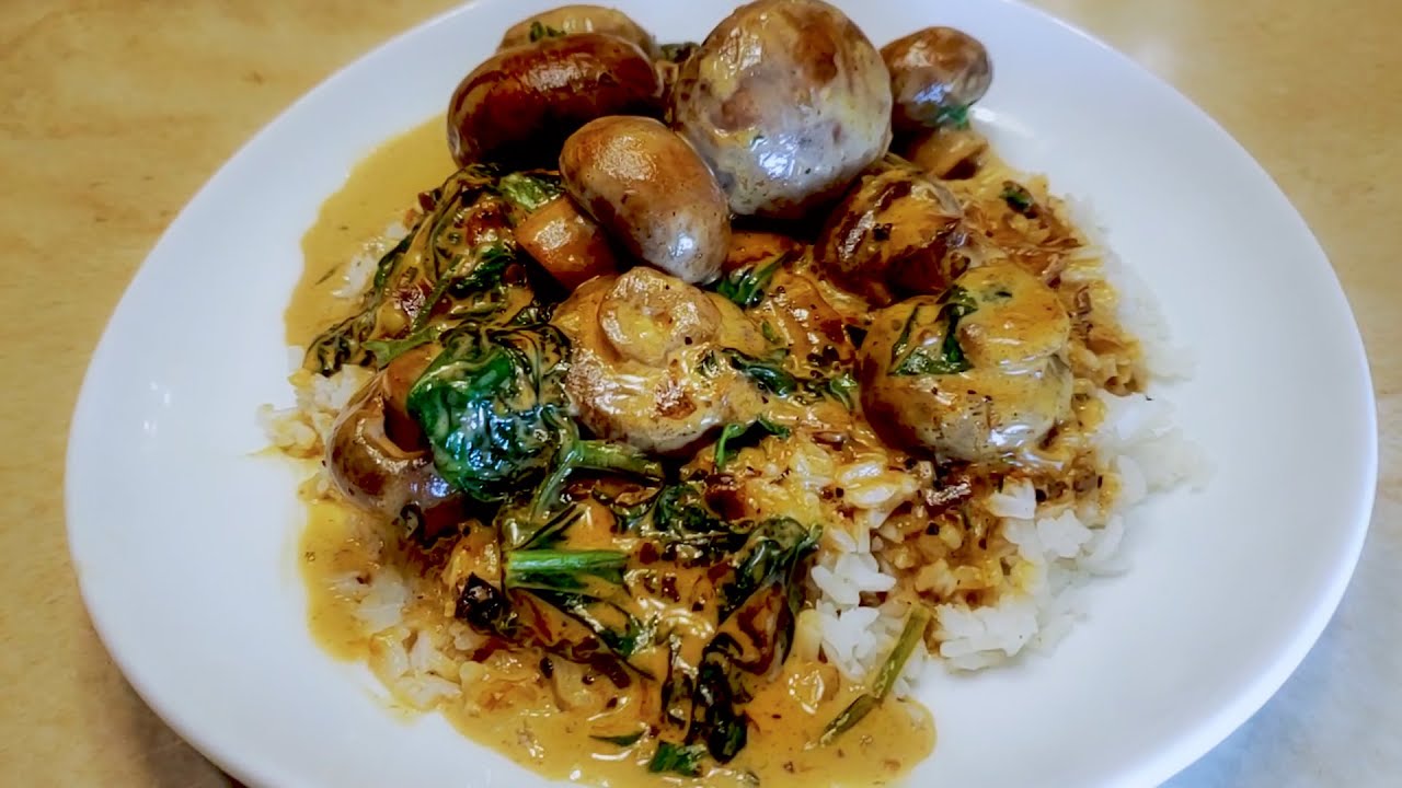 Creamy Garlic Butter Tuscan Mushrooms goes with everthing