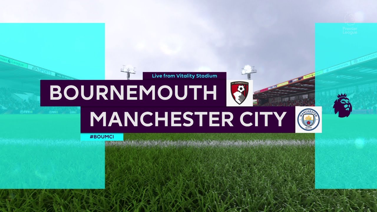 FIFA 18 (PS4) - Premier League #02 - Bournemouth-Manchester City