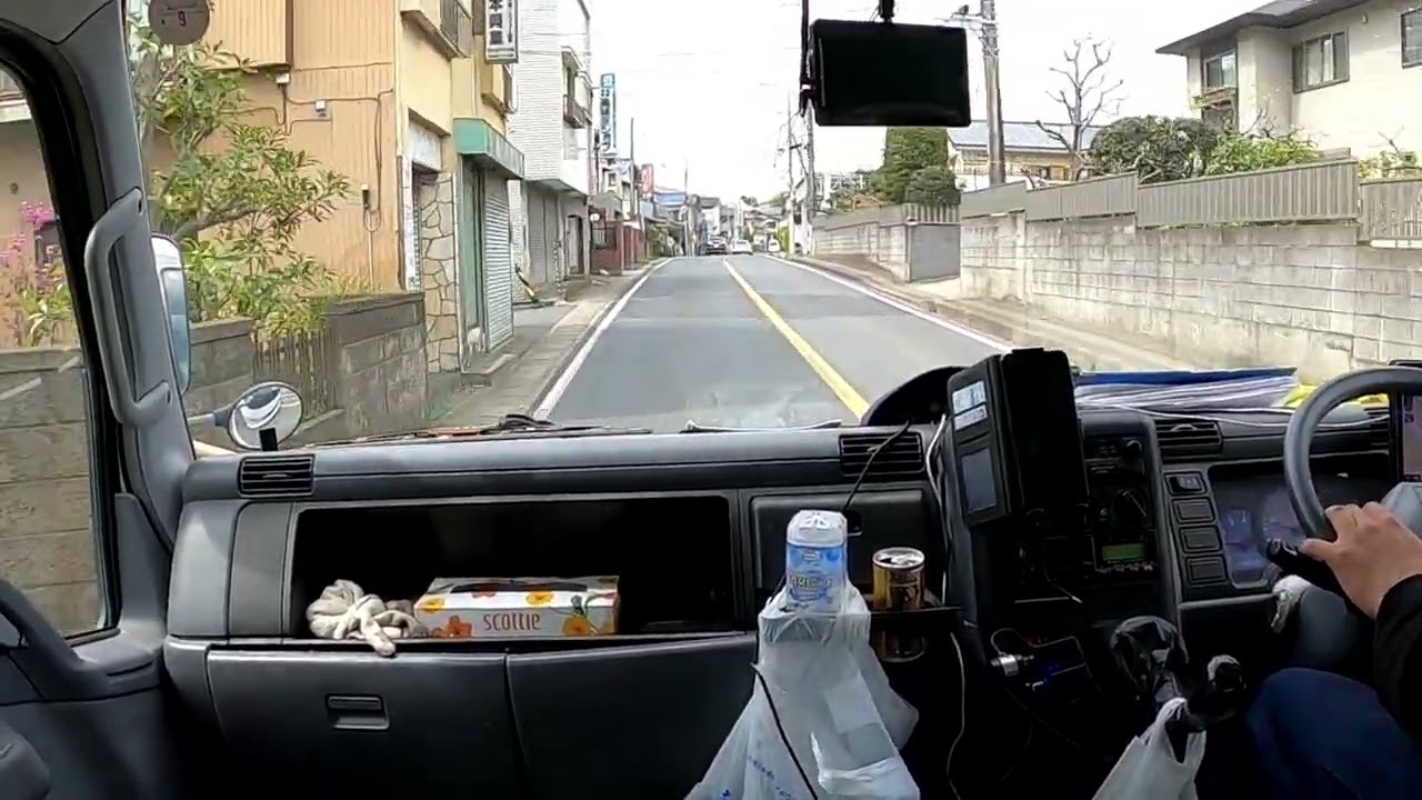 【車載動画】小型トラック運転風景4　市川市～