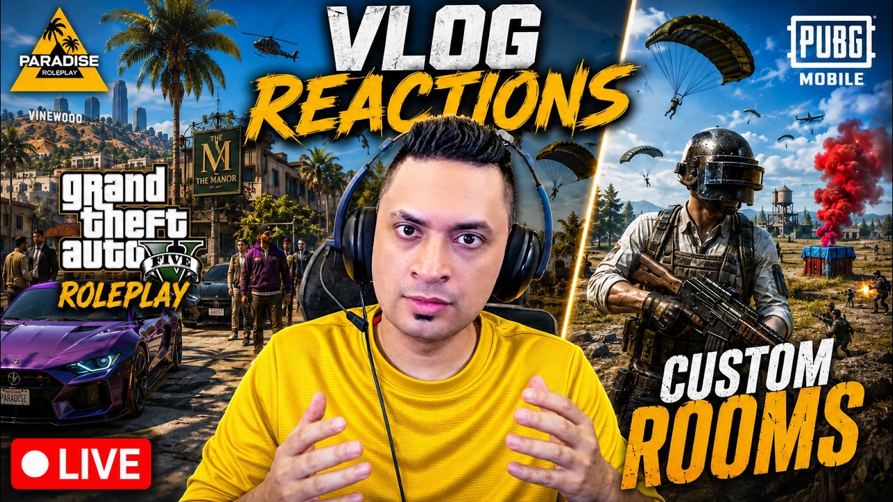 🔴 GTA 5 ROLEPLAY LIVE - PUBG MOBILE PAKISTAN | MRJAYPLAYS