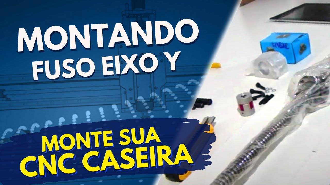 🛠 Montagem Fuso eixo Y - Router CNC Caseira - Rev 3 - #5