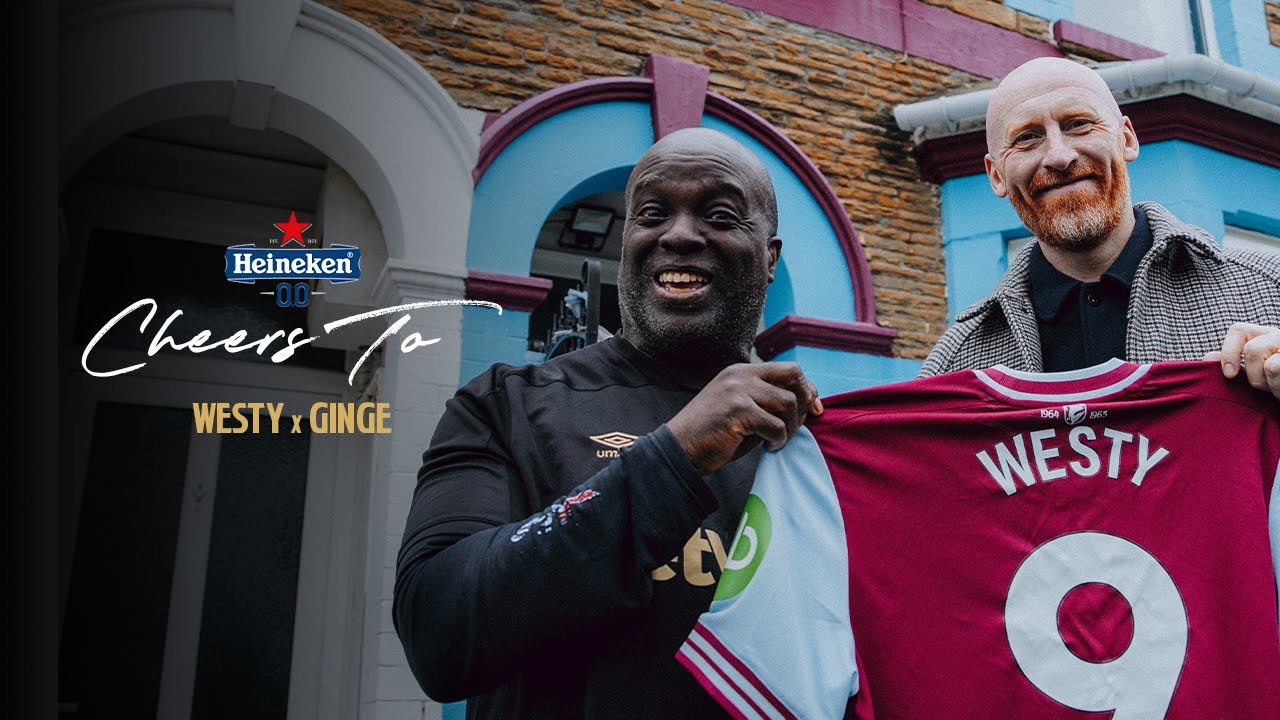 James Collins Visits Westy's Claret & Blue Home ⚒️ | West Ham x Heineken | Cheers To Westy | Ep. 3