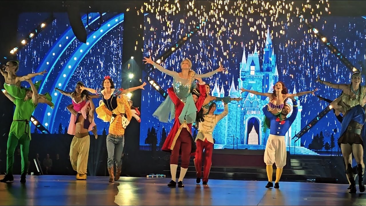 Let's Dance Live Tour 22.11.2024 Stuttgart - Opening / Eröffnungstanz / Gruppentanz Disney Profis