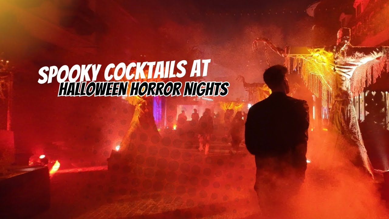 I tried the spookiest cocktails at Halloween Horror Nights - Was it worth it ?
