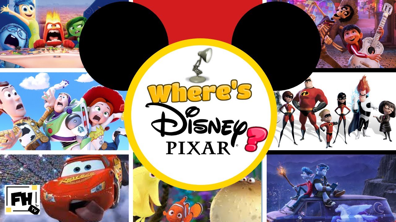Прятки от Disney Pixar | Сможете ли вы найти персонажей мультфильмов Disney?! Фитнес-челлендж