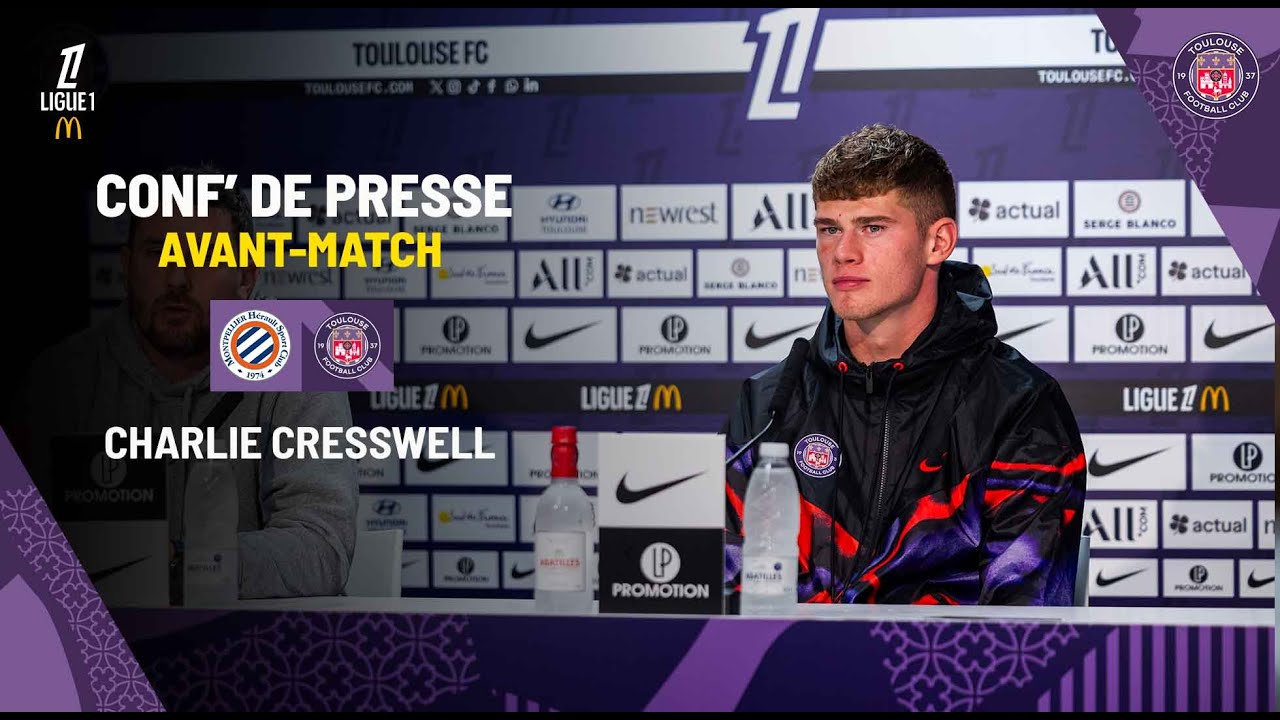 #MHSCTFC La conférence de presse de Charlie CRESSWELL avant Montpellier / TéFéCé.