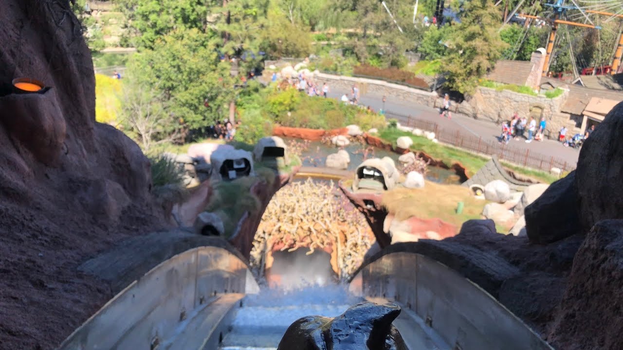 Splash Mountain RETURNS After Refurb (FULL RIDE) Front Row!  2018 - Disneyland Resort