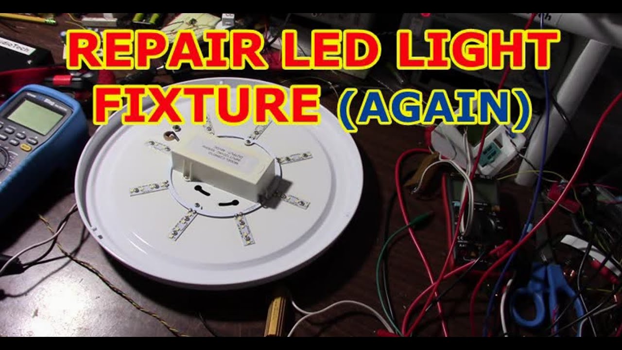 LED light fixture repair