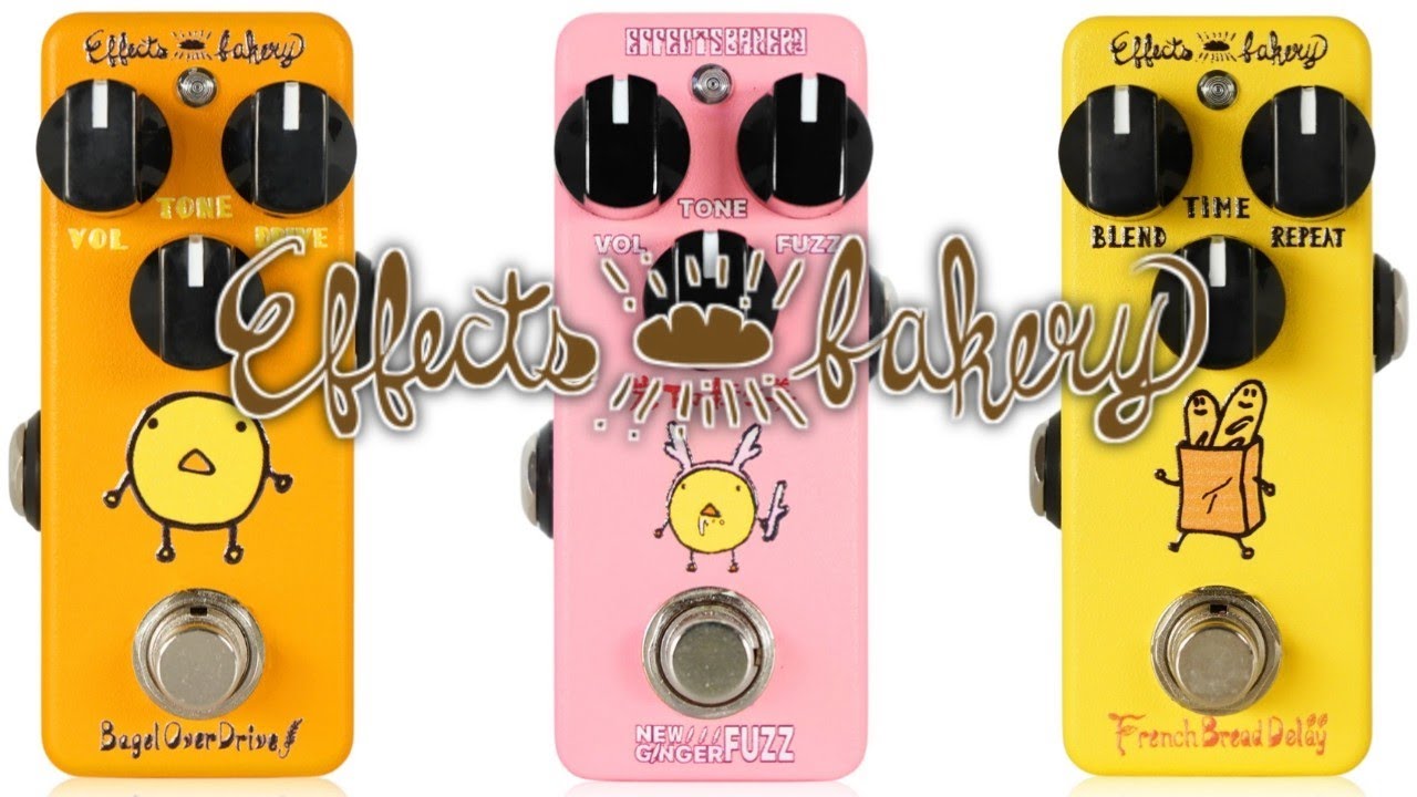 Introducing the EFFECTS BAKERY Mini Pedals!! (by LEP International)