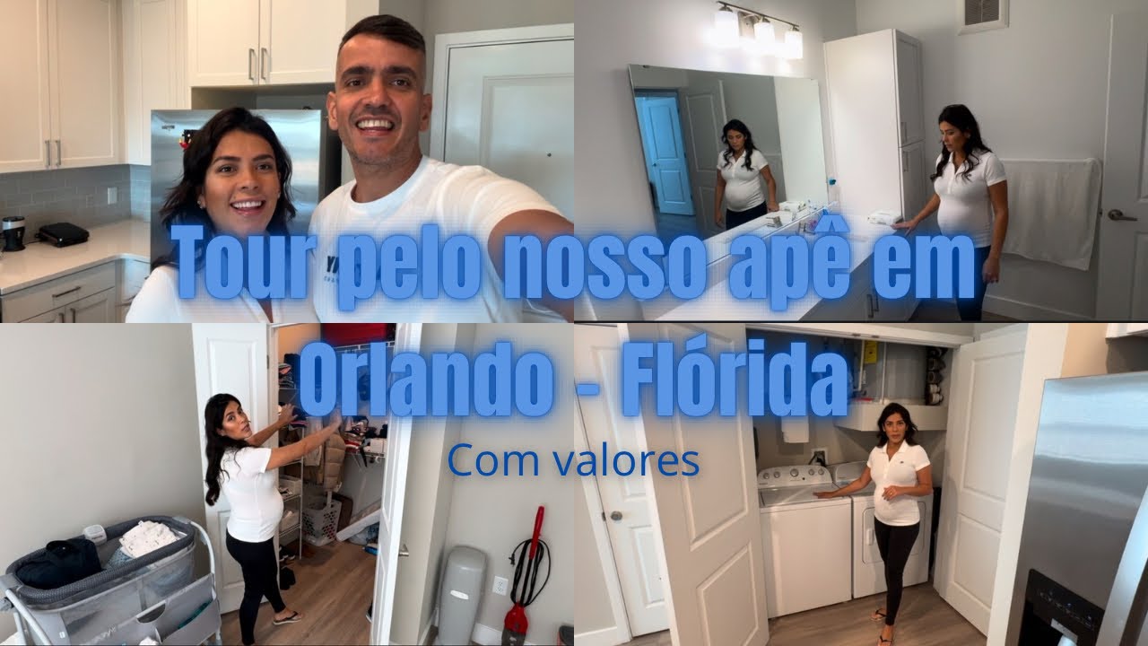 VALOR DE ALUGUEL EM ORLANDO 2025 + TOUR PELO NOSSO APARTAMENTO
