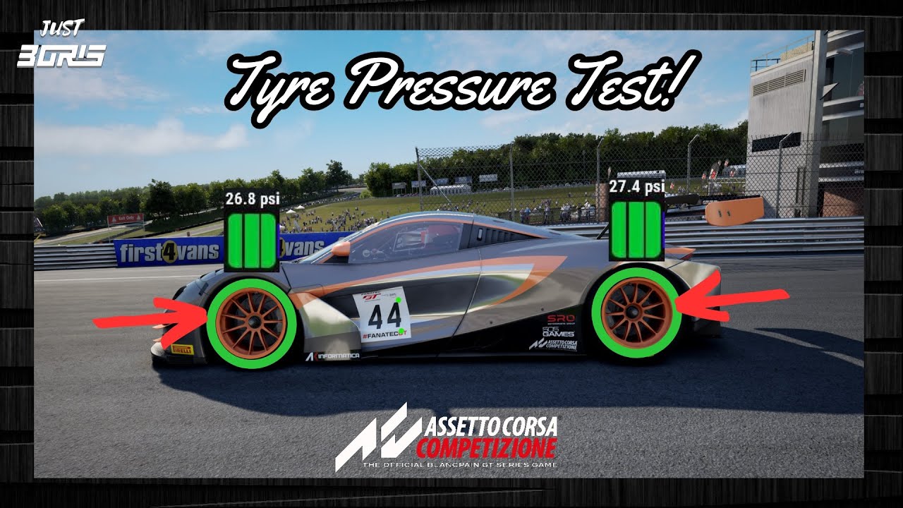 Optimum Tyre Pressure's Assetto Corsa Competizione V 1.9 Xbox Series X/S