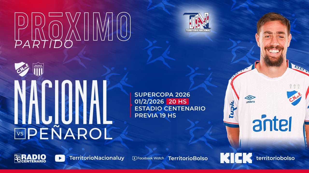 NACIONAL VS PEÑAROL EN VIVO.