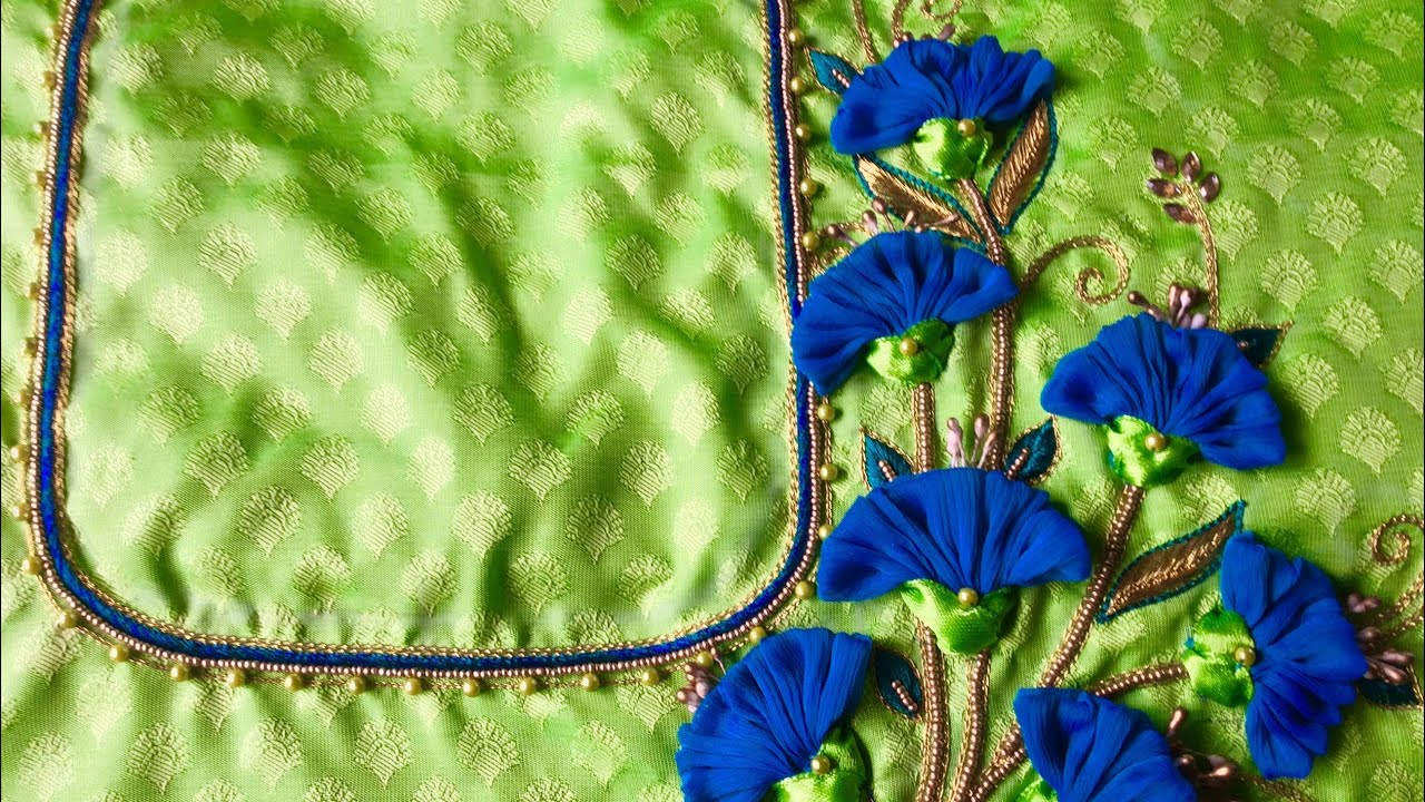 Carnation Flower Embroidery