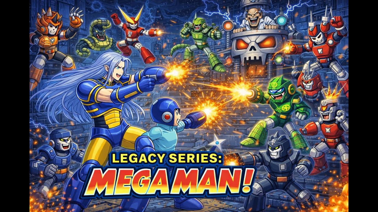 Legacy Series! Mega Man 3! Taking down Willy! for the third time....