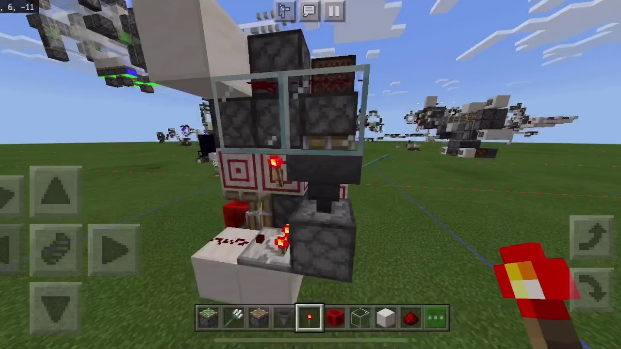 tiny 2x2 glass hipster door (120blocks) tutorial