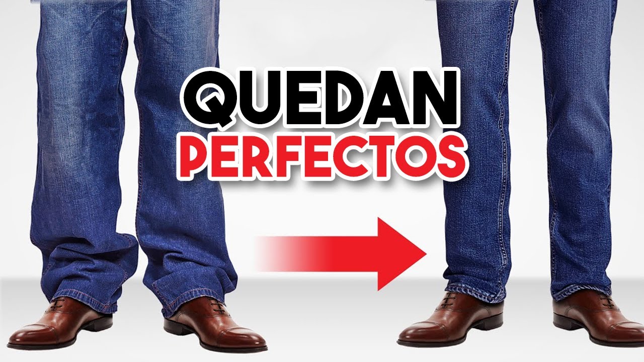 Cómo Ajustar Unos Jeans Que Te Quedan Grandes FÁCILMENTE | Aprende A Ajustar Tus Jeans Tú Mismo