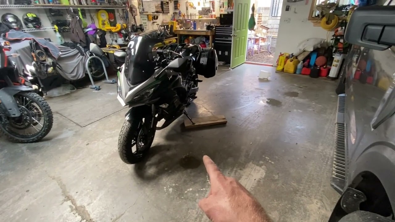 Dunlop mutants mounted on a 2020 Kawasaki ninja 1000sx