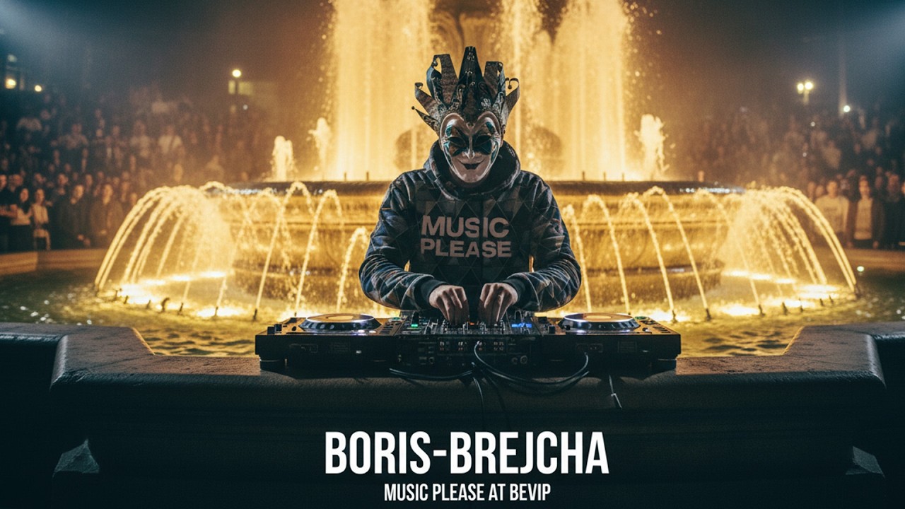Boris Brejcha Dark Hi-Tech Minimal Techno Live at Bevip ⚡