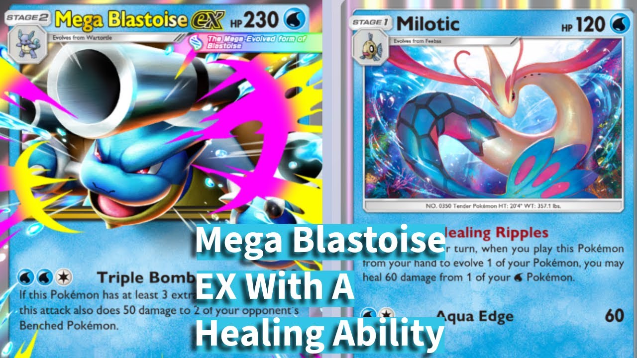 Pokémon: Pokémon TCG Pocket: This Mega Blastoise Deck Blasted Me To Victory ￼
