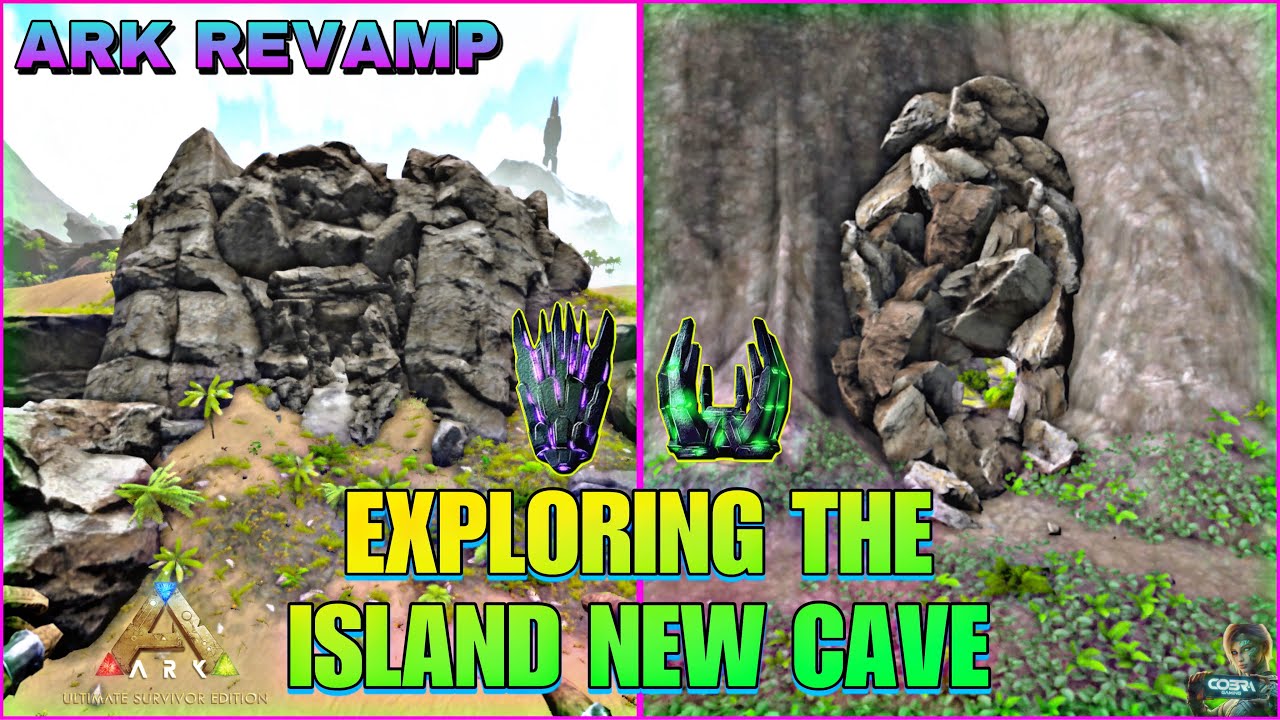 Ark Mobile Revamp | Exploring  New caves  Part-1
