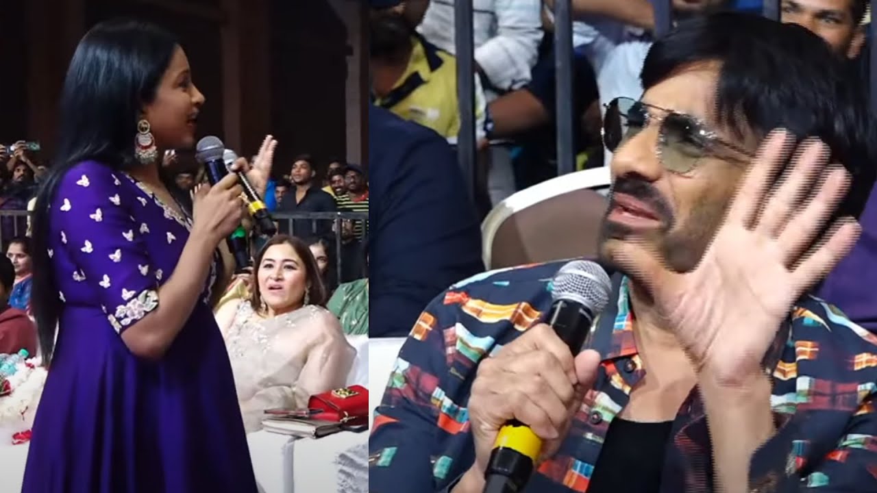 Hero RaviTeja Crazy Answer for Anchor Suma Question @ Matti Kusthi Pre Release | Shreyas Media