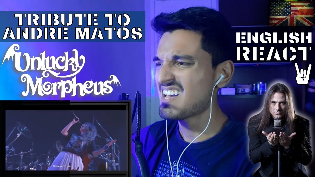 🇧🇷 Brazilian Reacts to Carry on singing to the sky - Unlucky Morpheus - Tribute to Andre Matos 🤘