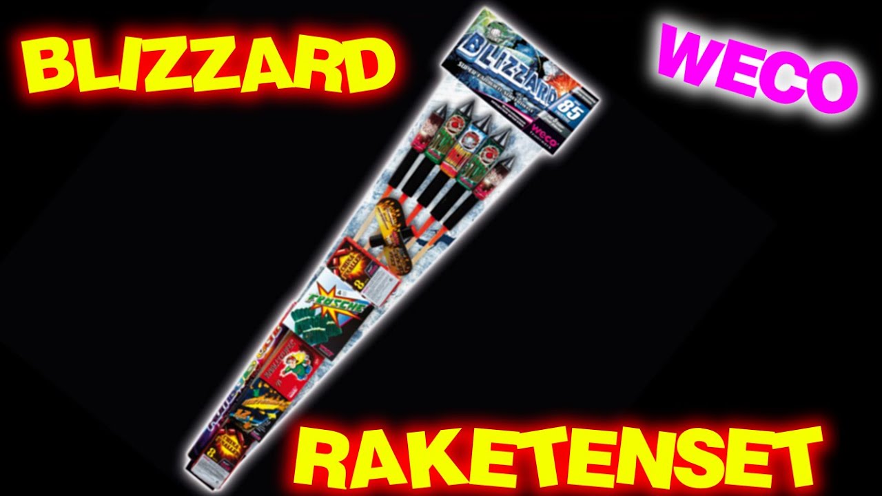 Weco Blizzard/Herkules/Star Hunter | Raketen-Familiensortiment | MrPyroManager