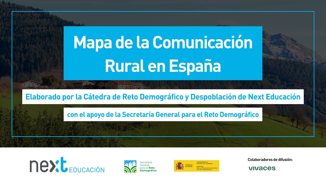 Presentaci&oacute;n: Mapa de la Comunicaci&oacute;n Rural en Espa&ntilde;a