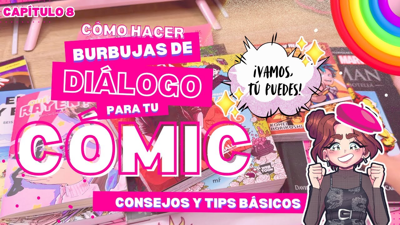 La MEJOR FORMA de hacer tus BURBUJAS de diálogo o de CÓMIC 🗯️ | Consejos para mejorar tu historia✒️