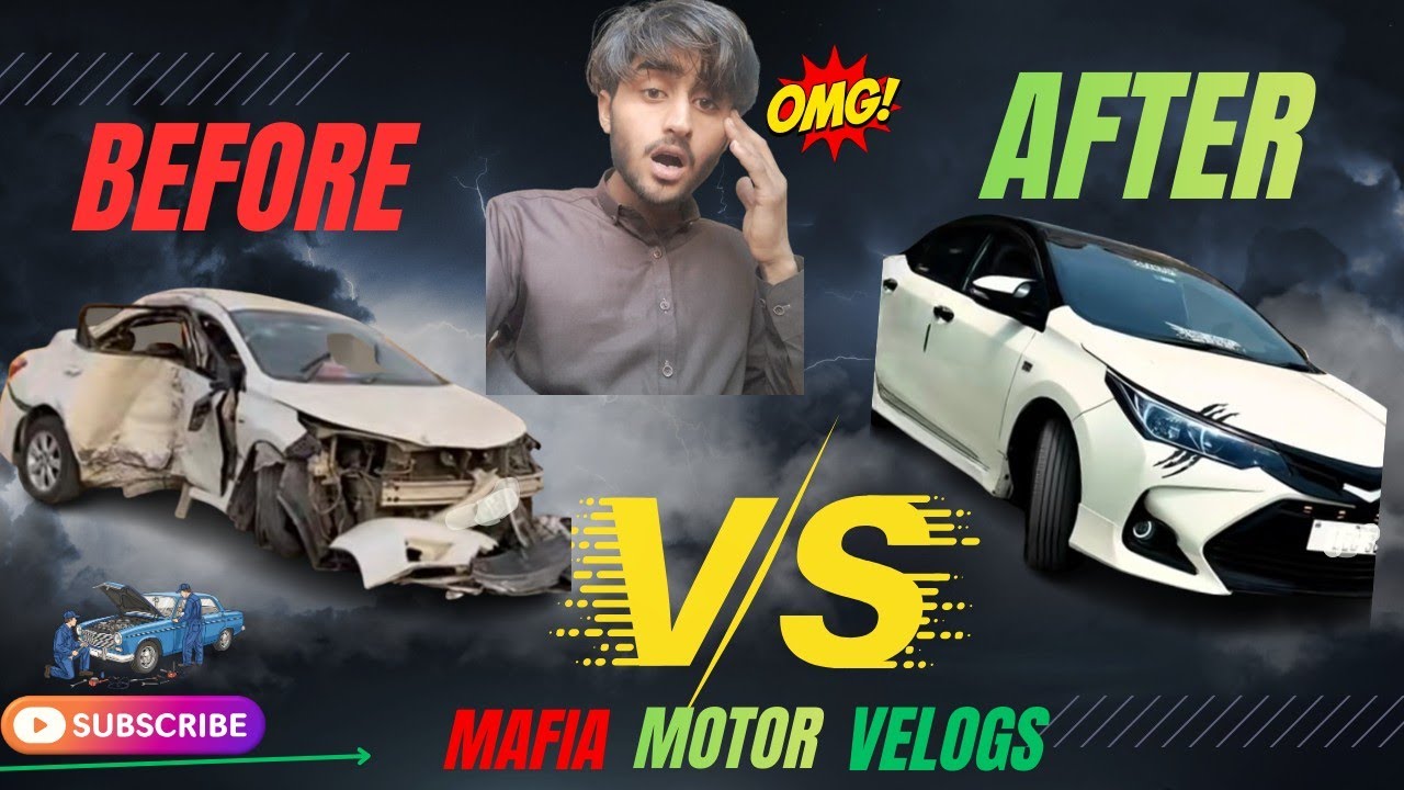 How to repair your car|fully accidental car modified into new brand car