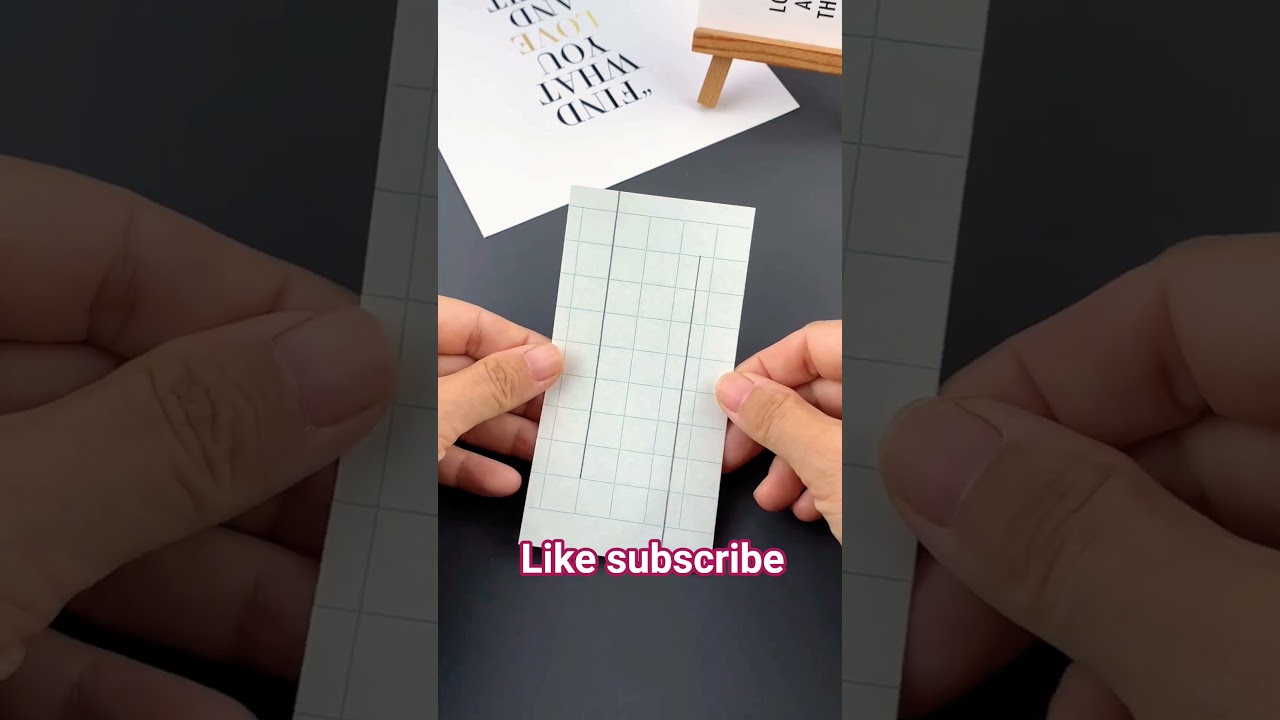 #PaperTricks #PaperHacks #DIYPaper #PaperCraft #FunWithPaper #PaperShorts #EasyTricks #CreativeIdeas
