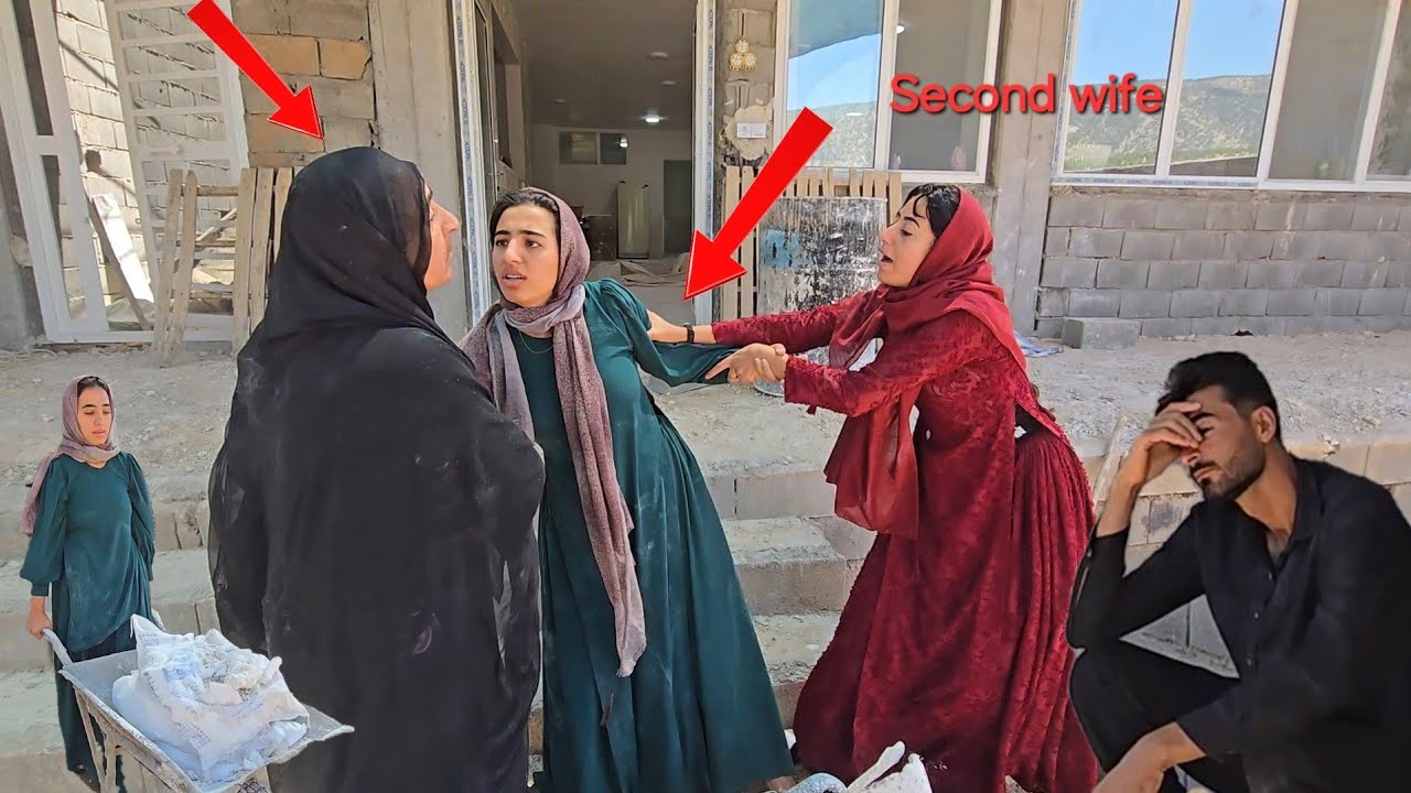The second wife's fight with Tahereh, Nazgol's demand for marriage and a share of the house