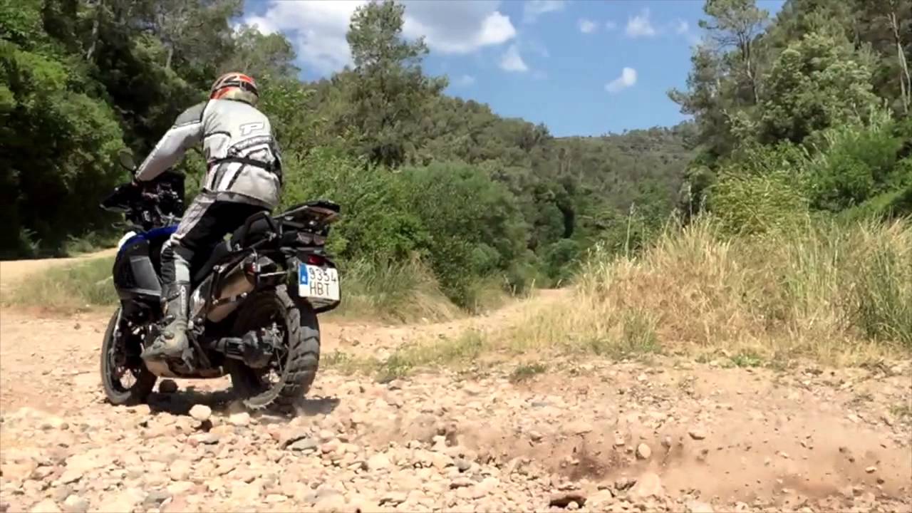 Yamaha SuperTenere crazy off road slow motion video