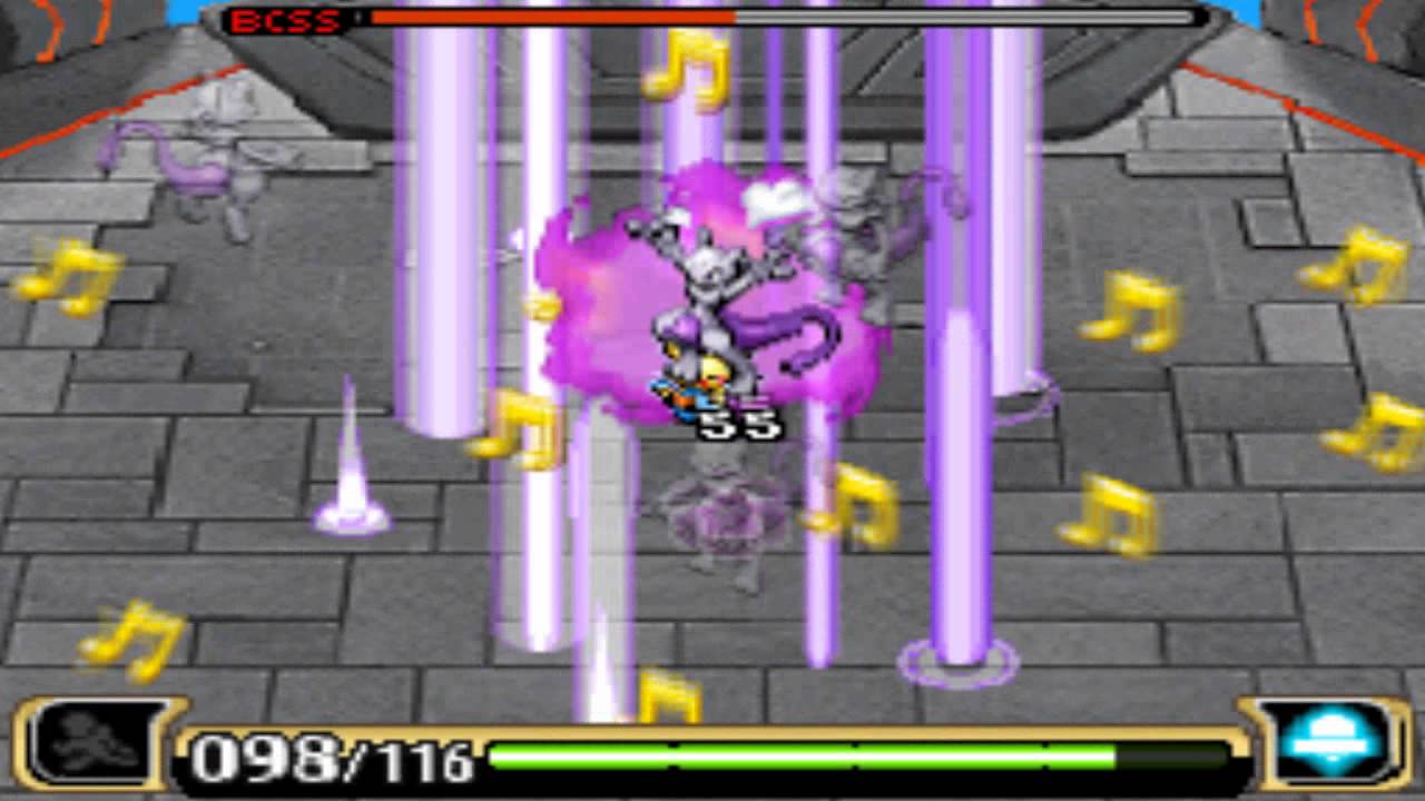 ★Pokemon Ranger Guardian Signs Boss Walkthrough [Final Boss #16-17]Mewtwo + Ending!★