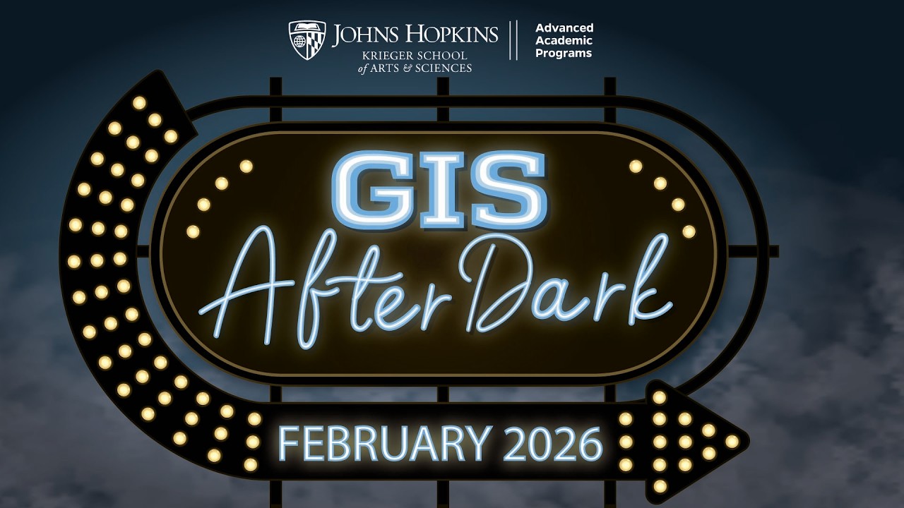GIS After Dark presents 
