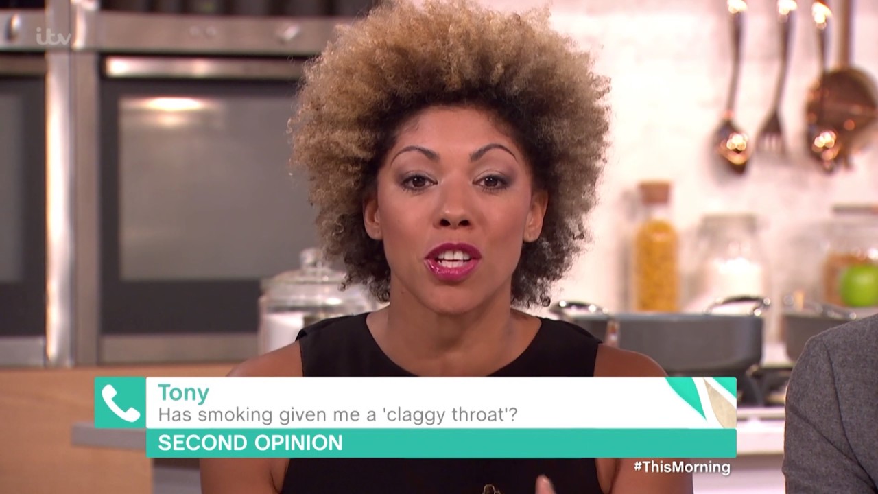 Has Smoking Given Me a 'Claggy Throat'? | This Morning